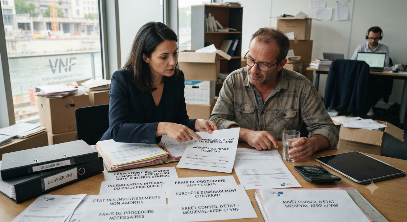 Domaine public : l'indemnisation en cas de résiliation unilatérale de la convention