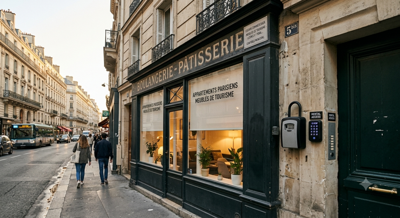 Meublés de tourisme à Paris :  verrouillage des locaux commerciaux par la mairie !