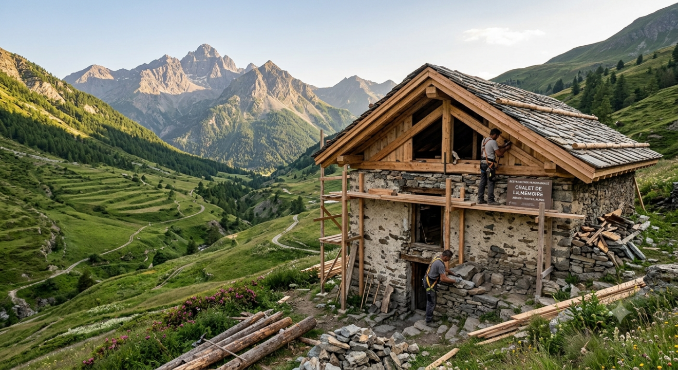 Reconstruction de chalets d'alpage : le préfet condamné à délivrer l'autorisation malgré des travaux sans autorisation !