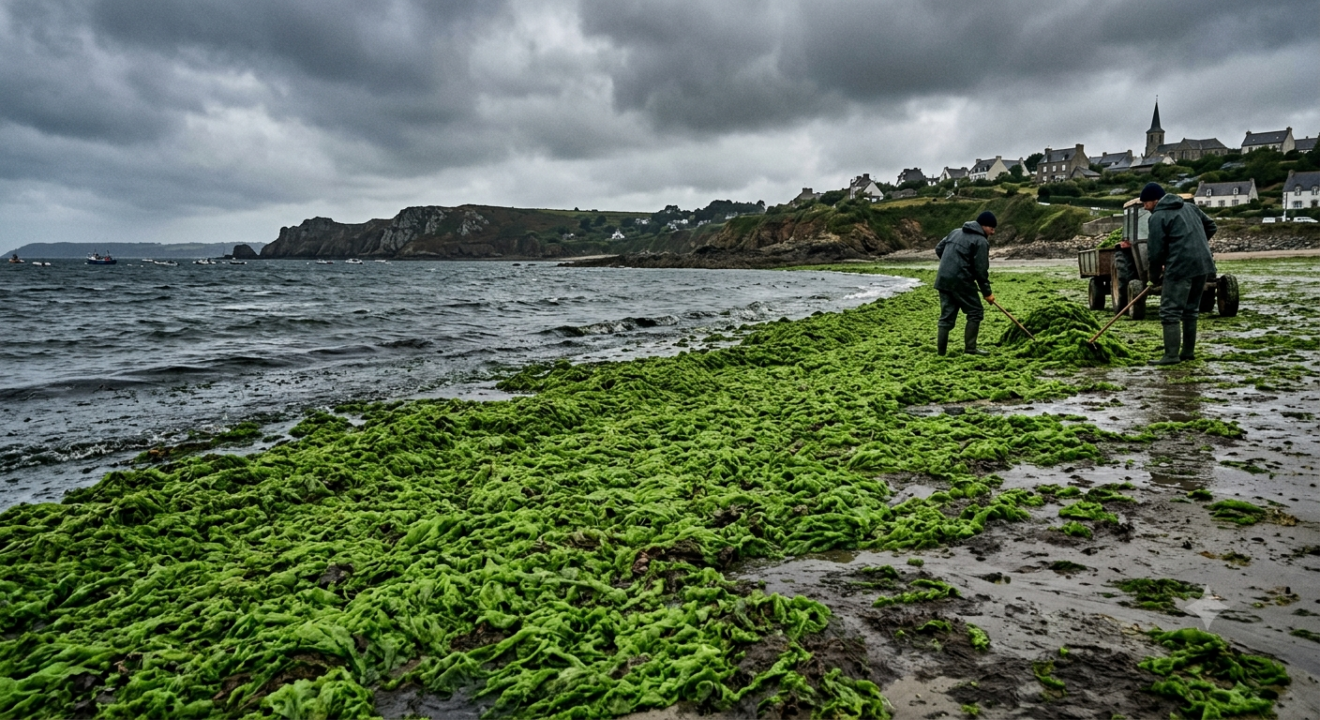 Algues vertes en Bretagne : l'État condamné pour préjudice écologique !