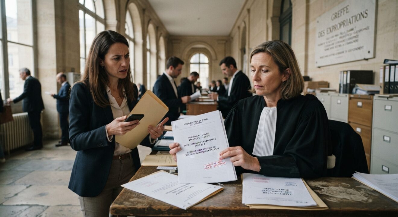 Expropriation : conclusions d'appel transmises également sur papier au commissaire du gouvernement, sous peine de caducité !
